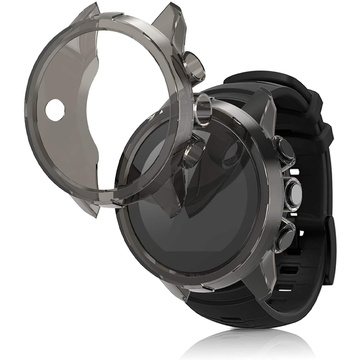 Alogy Silikonhülle für Suunto 9 Peak 43 mm Schwarz