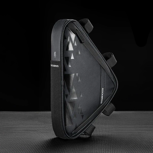 Torba Rowerowa Rockbros B39-2 Na Ramę 1,5L Wodoodporna Czarna