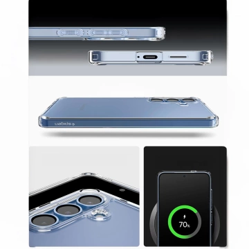 Etui für Samsung Galaxy S25 Spigen Ultra Hybrid Case Obudowa Crystal Clear