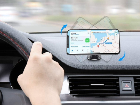 Earldom 360 magnetischer Autohalter für Cockpit EH70 Schwarz