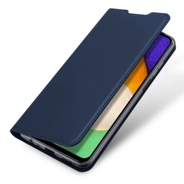 Dux Ducis Skin Pro Holster Cover für Samsung Galaxy A03s blau