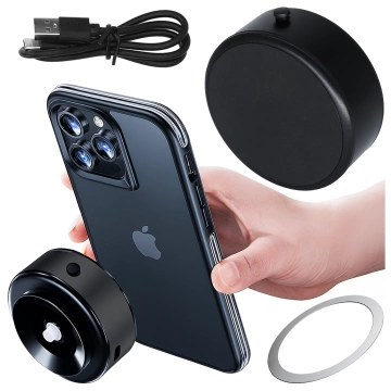 Magnetische Autohalterung für Magsafe mit Saugnapf, 360° drehbar, für Windschutzscheibe/Bildschirm/Display/Spiegel/iPhone