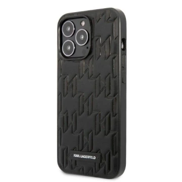 Etui Karl Lagerfeld KLHCP13XMNMP1K für iPhone 13 Pro Max 6,7" Hardcase Monogram Plaque