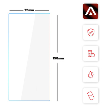 2x Panzerglas für Samsung Galaxy S24 Ultra Displayschutzglas 9H Alogy Pro