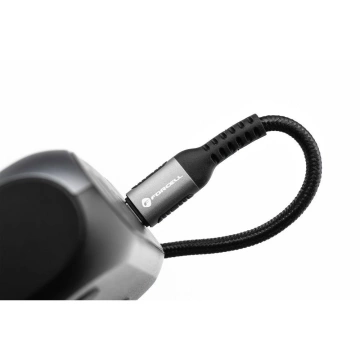 Kabel USB-C zu Lightning 27W 1,2m Nylon Forcell Aluminium iPhone iPad
