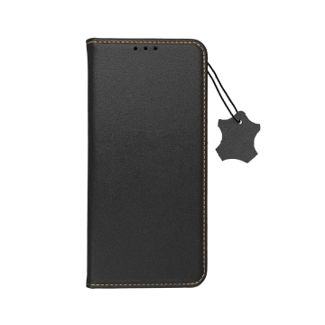 Smart Pro Book Case für Samsung S25 Edge Leder Schwarz