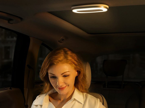 Baseus Bright Autolicht zum Lesen von Schwarz