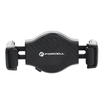 FORCELL F-GRIP Carbon H-CF509 Autohalterung für Kühlergrill, Schwarz