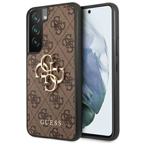 Etui Guess GUHCS22S4GMGBR S901 do Galaxy S22 hardcase 4G Big Metal Logo