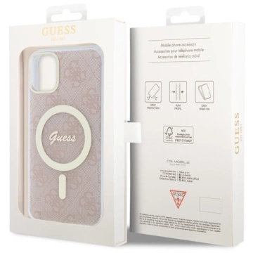 Etui Guess GUHMN61H4STP für iPhone 11 6,1" Hardcase 4G MagSafe