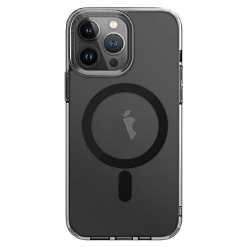 UNIQ Etui LifePro Xtreme iPhone 14 Pro Max 6,7" Magclick Charging Czarny/Smoke Frost