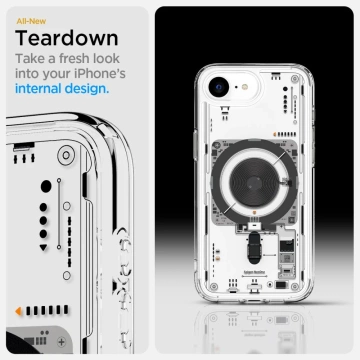 Hülle für iPhone 16e Spigen Ultra Hybrid Mag MagSafe Neo One