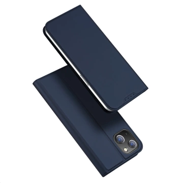 Dux Ducis Skin Pro iPhone 15 Plus Hülle mit Klappe und Geldbörse – Blau