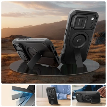 Etui Ochronne do iPhone 17 Pro Max Tech-Protect Kevlar MagSafe Black