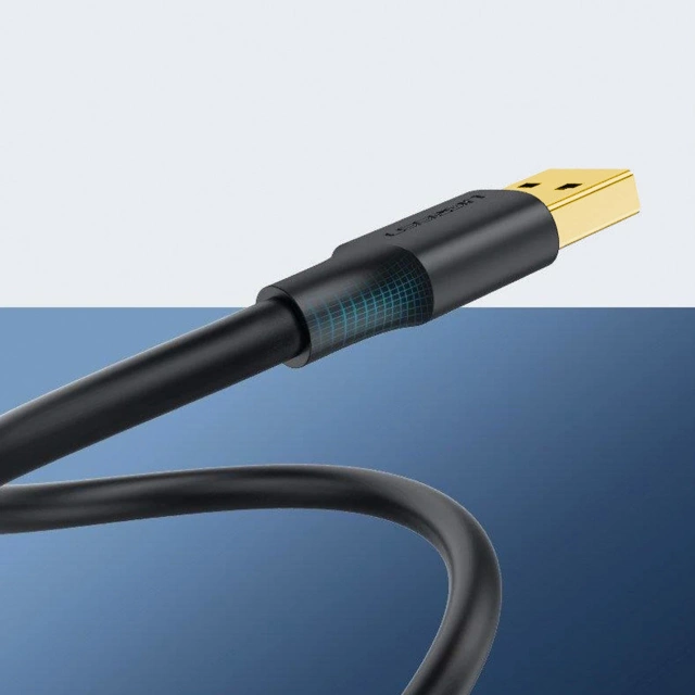 Kabel UGREEN przewód USB - USB (męski - USB 3.2 Gen 1) 1 m czarny (US128 10370)