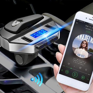 FM Bluetooth 5.0 V6 Autosender Drahtloser Kopfhörer