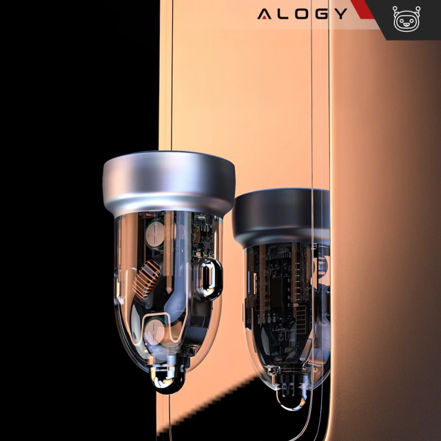Ładowarka samochodowa Szybkie ładowanie QC3.0 PowerDelivery PD Alogy Car Charger 33W USB USB-C