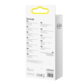 Baseus Crystal Shine Series kabel przewód USB do szybkiego ładowania i transferu danych USB Typ A - USB Typ C 100W 1,2m czarny (CAJY000401)