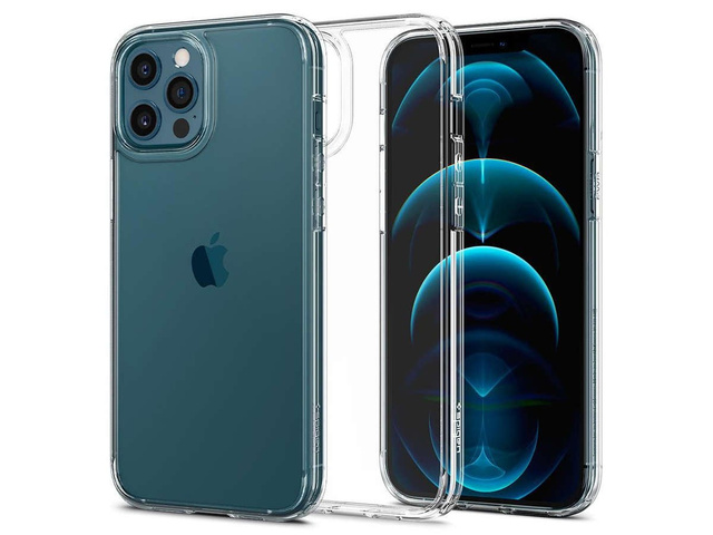 Etui Spigen Ultra Hybrid für Apple iPhone 12 Pro Max 6.7 Crystal Clear
