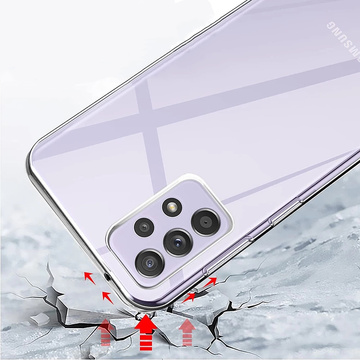 Silikonhülle Alogy Cover Case für Samsung Galaxy A53 / A53 5G transparent