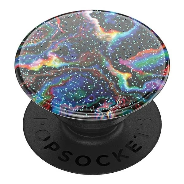 Uchwyt i podstawka do telefonu Popsockets 2 Glitter Rainbow Void