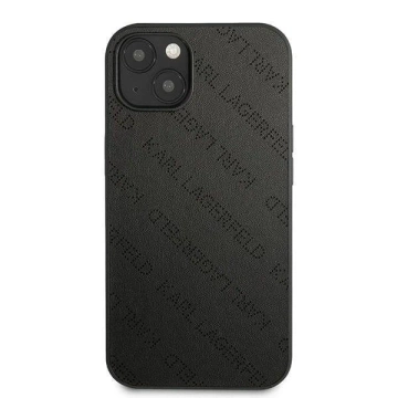 Etui ochronne na telefon Karl Lagerfeld KLHCP13SPTLK do Apple iPhone 13 Mini 5,4" hardcase czarny/black Perforated Allover