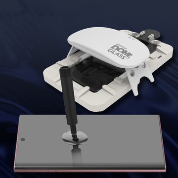 2x UV Whitestone LED-Lampe aus gehärtetem Glas für Samsung Galaxy S22 Ultra Clear