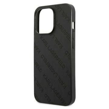 Etui Karl Lagerfeld KLHCP13LPTLK für iPhone 13 Pro / 13 6,1" Hardcase Allover perforiert