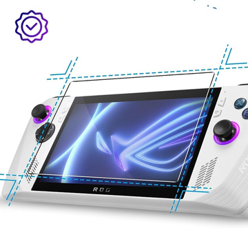 Szkło na ekran do Asus Rog Ally 3mk FlexibleGlass™ hybrydowe 7h