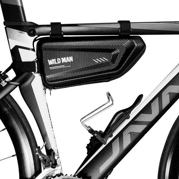 Etui/sakwa na ramę roweru WILDMAN L E4 uchwyt rowerowy czarna/black