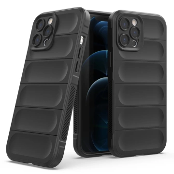 Magic Shield Case Hülle für iPhone 12 Pro Max flexible gepanzerte dunkelblaue Hülle