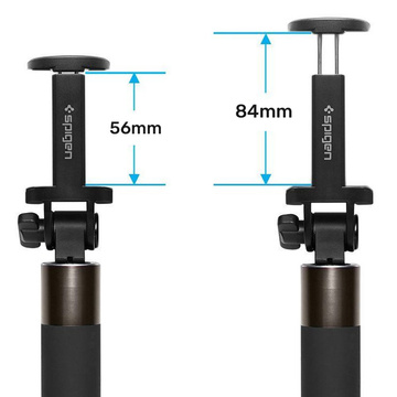 Kijek Selfie Stick Bluetooth Uchwyt do telefonu zdjęć Monopod Spigen Wireless S530W Black
