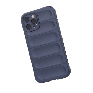 Magic Shield Case Hülle für iPhone 12 Pro elastische Panzerhülle bordeaux