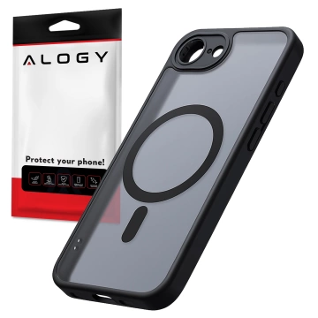 Hülle für Apple iPhone 16 Pro Max Alogy Anti-Shock Hybrid Case für MagSafe Transparent