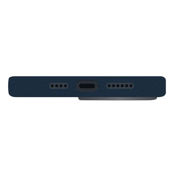 UNIQ Lyden Hülle für iPhone 15 Pro Max 6,7" Magclick Charging Marineblau/Marineblau