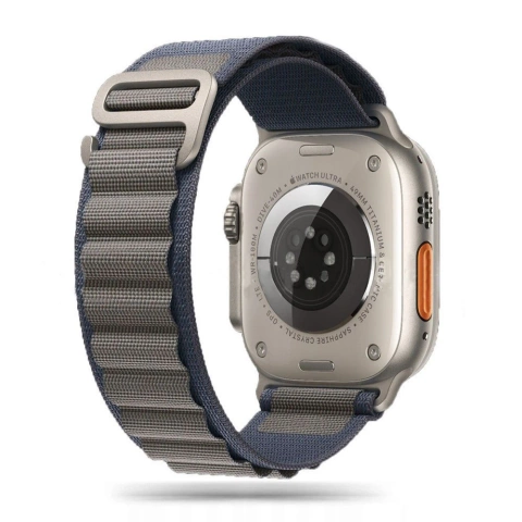 Pasek nylonowy Nylon Pro apple watch 4 / 5 / 6 / 7 / 8 / 9 / se / ultra 1 / 2 (42 / 44 / 45 / 49 mm) Szary