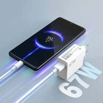 Xiaomi Original USB - USB-C Typ C Kabel stark schnell 120W PD 6A 1M Kabel Weiß