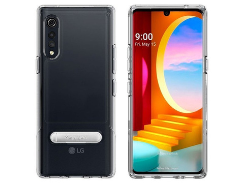 Etui Spigen Slim Armor Essential S für LG Velvet Clear