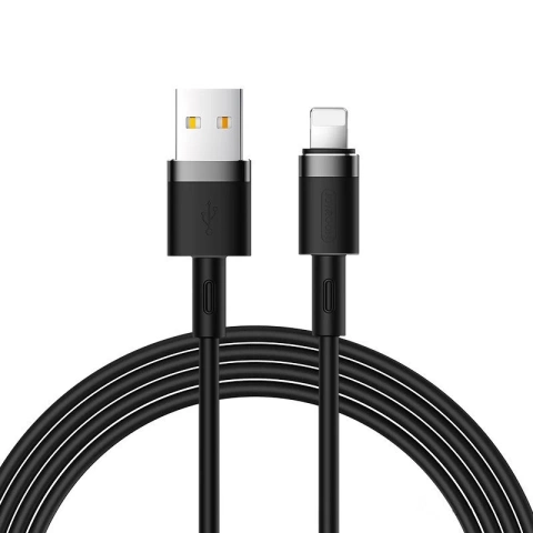 Joyroom Kabel USB - Lightning 2,4A 1,2 m (S-1224N2 Schwarz)