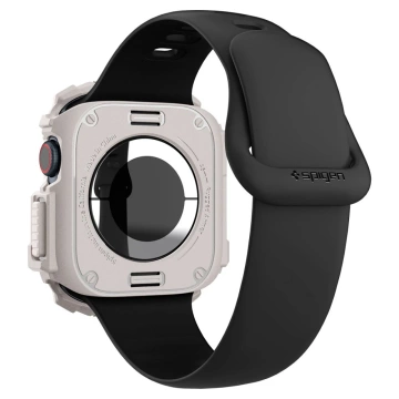 Hülle für Apple Watch 10 (46 mm) Beige Dune Beige Spigen Rugged Armor Pro