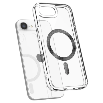 Etui für iPhone 16e Spigen Ultra Hybrid Mag MagSafe Carbon Fiber