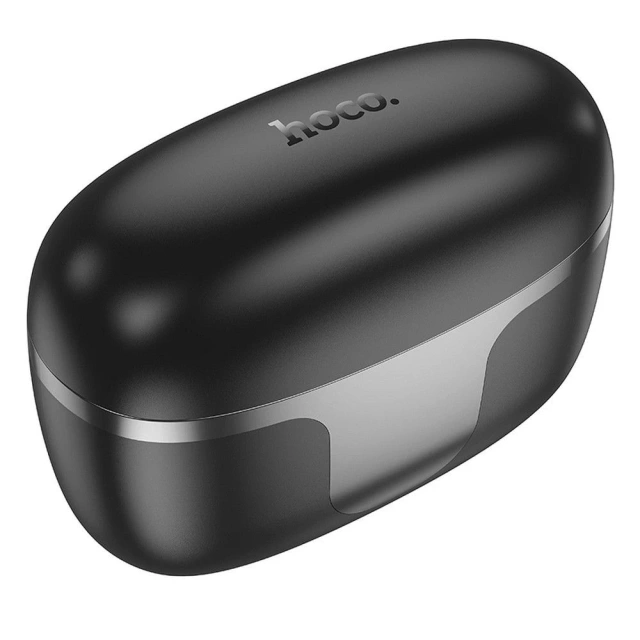 Słuchawki bezprzewodowe Bluetooth HOCO TWS EQ10 Etui ładujące Czarne