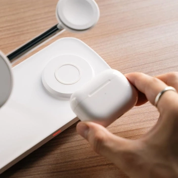 Ringke Qi2 MagSafe 3in1 Ladegerät für iPhone Apple Watch AirPods