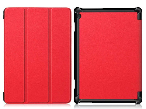 Etui Alogy Book Cover für Lenovo Tab M10 10.1 TB-X605 Czerwone