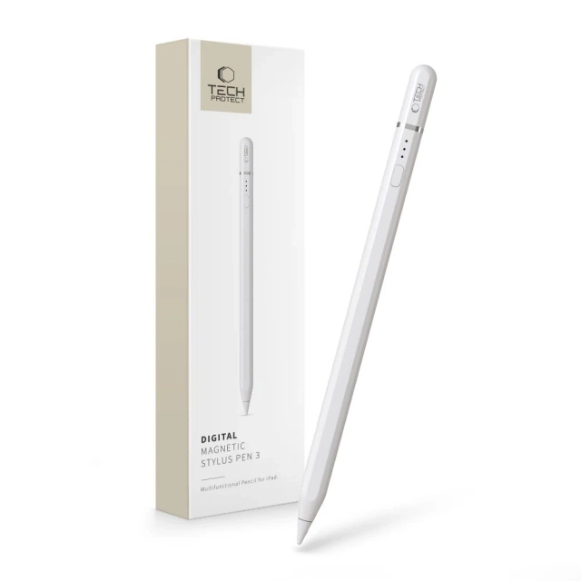 Digitaler magnetischer Eingabestift „3“ für Ipad Weiß