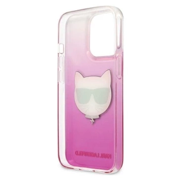Karl Lagerfeld KLHCP13XCTRP iPhone 13 Pro Max 6,7 "Hardcase Pink / Pink Choupette Head