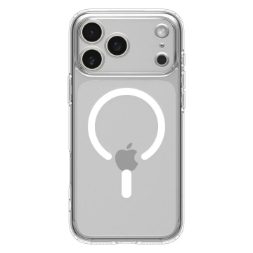 Etui do iPhone 17 Pro Spigen Ultra Hybrid Mag MagSafe Clear/White