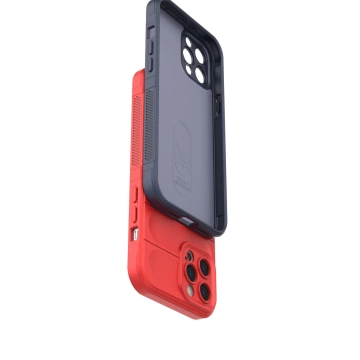 Magic Shield Case Hülle für iPhone 12 Pro Max flexible gepanzerte dunkelblaue Hülle