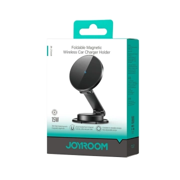 Joyroom JR-ZS408 MagSafe 15W Kabelloses Ladegerät Schwarz