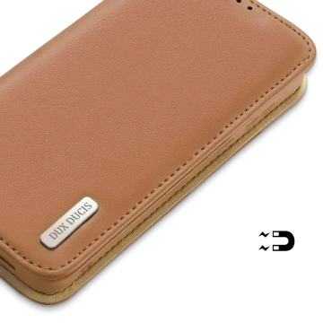 Dux Ducis Hivo Schutzhülle für Samsung Galaxy S23 Plus Flip Cover Wallet Stand RFID Blocker rot